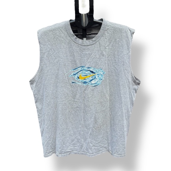 Vintage Y2K Mens Nike Swim Tank Top, Size XXL - Gym, Casual, lounging Excellent - Picture 1 of 5